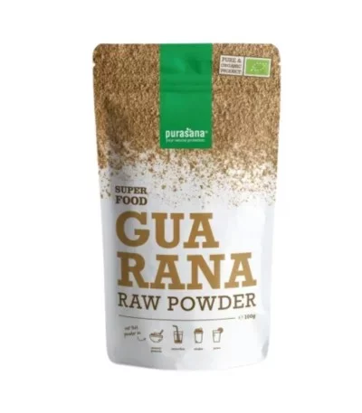 PURASANA POUDRE DE GUARANA BIO 100G REFERENCE PURASU16