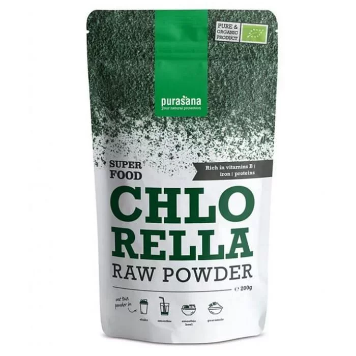 PURASANA POUDRE DE CHLORELLA 200G REFERENCE PURASU12