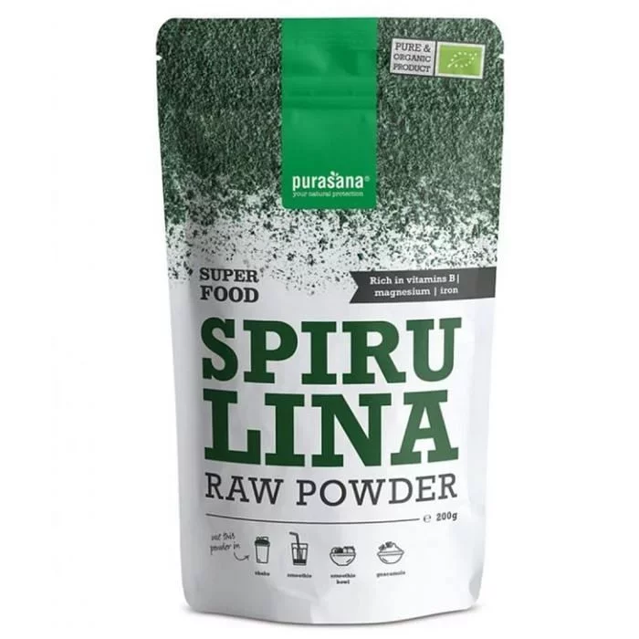 PURASANA POUDRE DE SPIRULINE 200G REFERENCE PURASU28