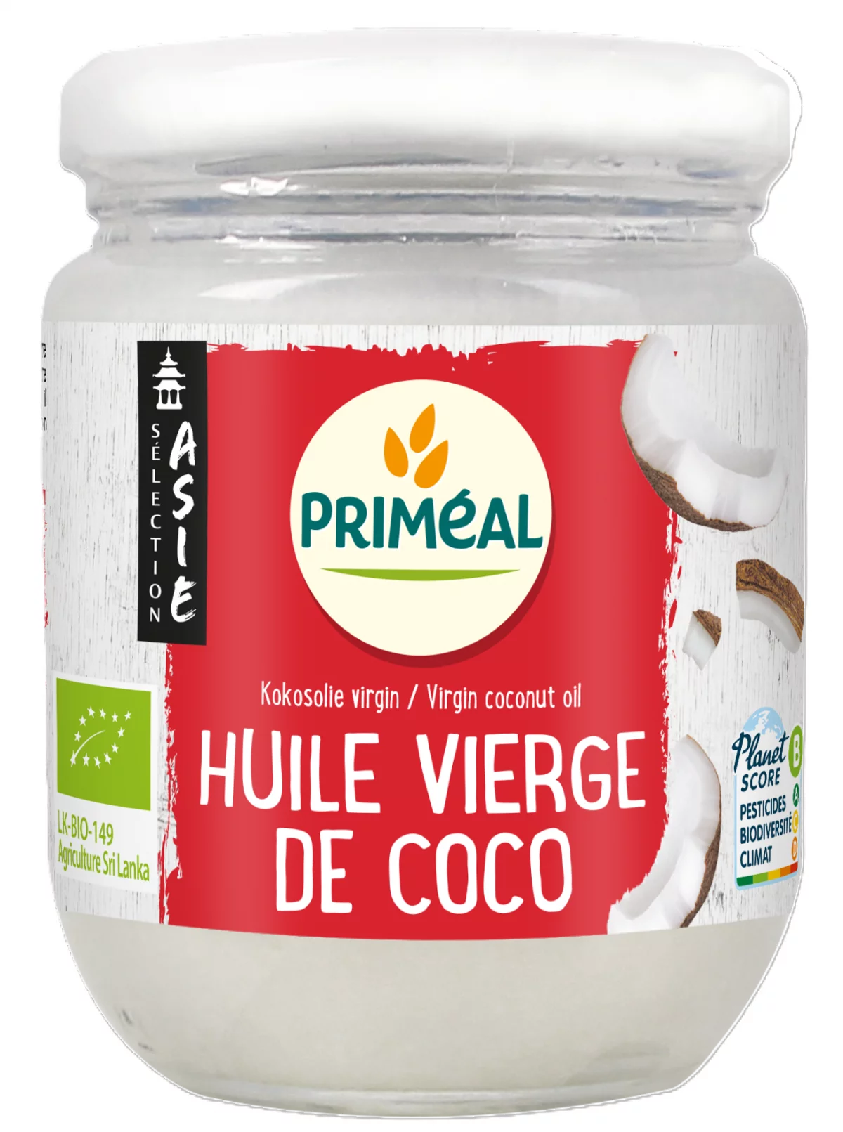 PRIMEAL HUILE VIERGE DE COCO 200ML