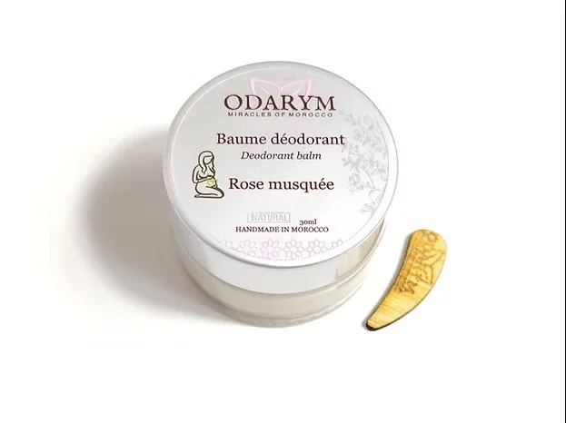 ODARYM BAUME DEODORANT ROSE MUSQUEE SANS HUILES ESSENTIELLES 30ML