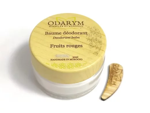 ODARYM BAUME DEODORANT FRUITS ROUGES SANS HUILES ESSENTIELLES 30ML