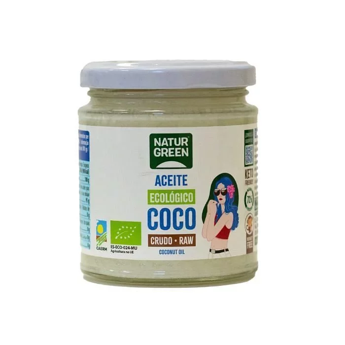 NATURGREEN HUILE DE COCO BIO 200G