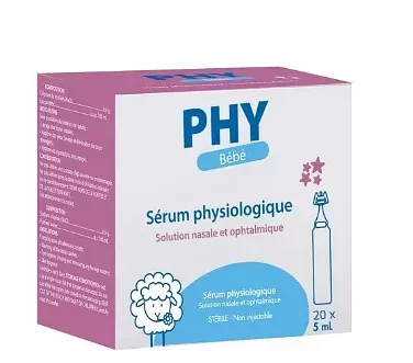 GILBERT PHY SERUM PHYSIOLOGIQUE 5ML BOITE DE 20