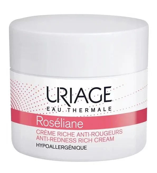 URIAGE ROSELIANE CREME RICHE ANTI-ROUGEURS POT 50ML