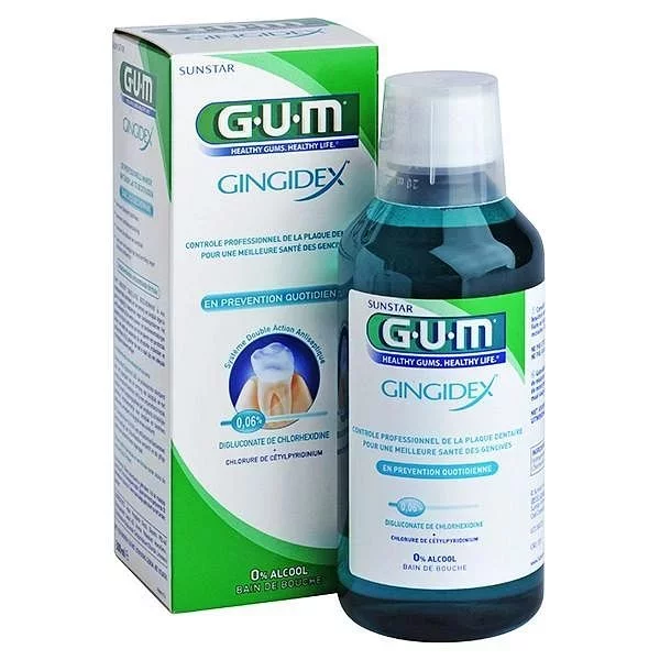GUM BAIN DE BOUCHE GINGIDEX 300ML REFERENCE 1704