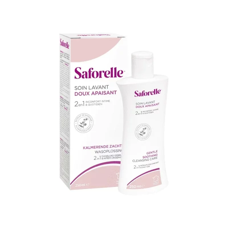 SAFORELLE SOIN LAVANT DOUX SOLUTION LAVANTE 250ML