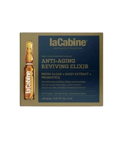 LACABINE ANTI-AGING REVIVING ELIXIR BOITE DE 10*2ML AMPOULES