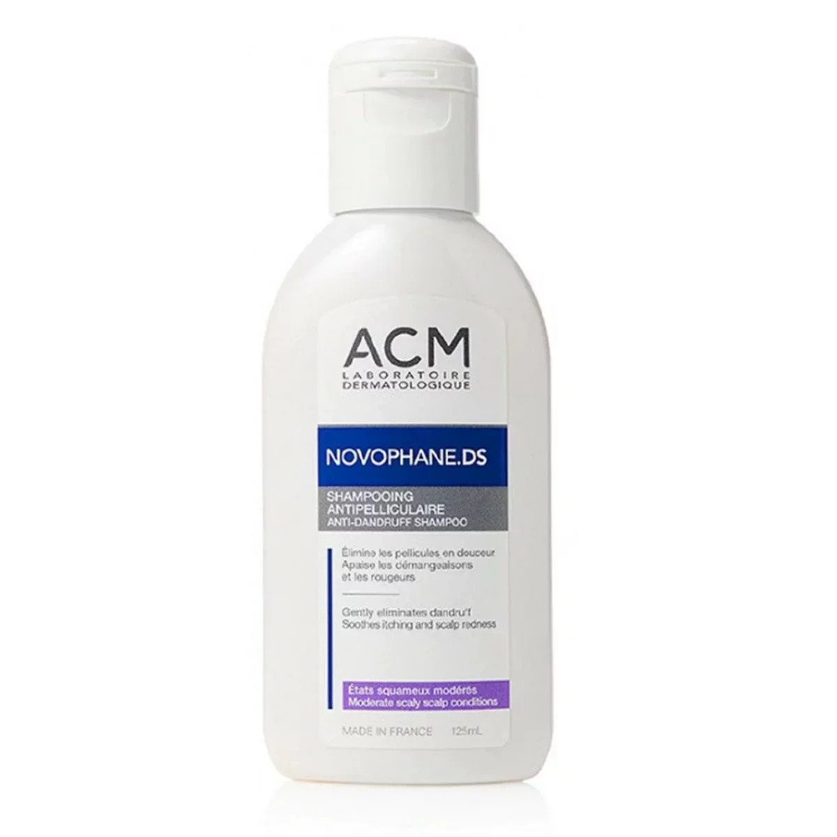 ACM NOVOPHANE.DS SHAMPOOING ANTI-PELLICULAIRE APAISANT 125ML