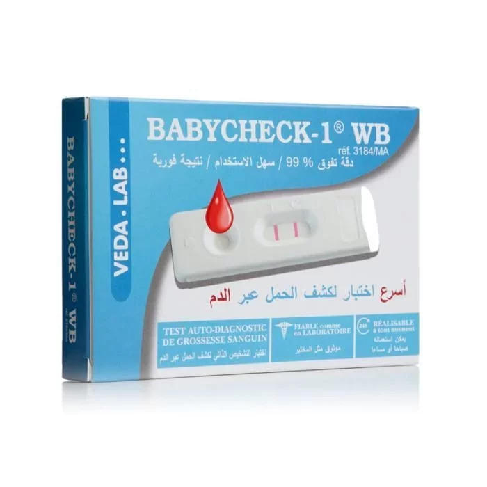 BABYCHECK WB TEST DE GROSSESSE SANGUIN BOITE DE 1
