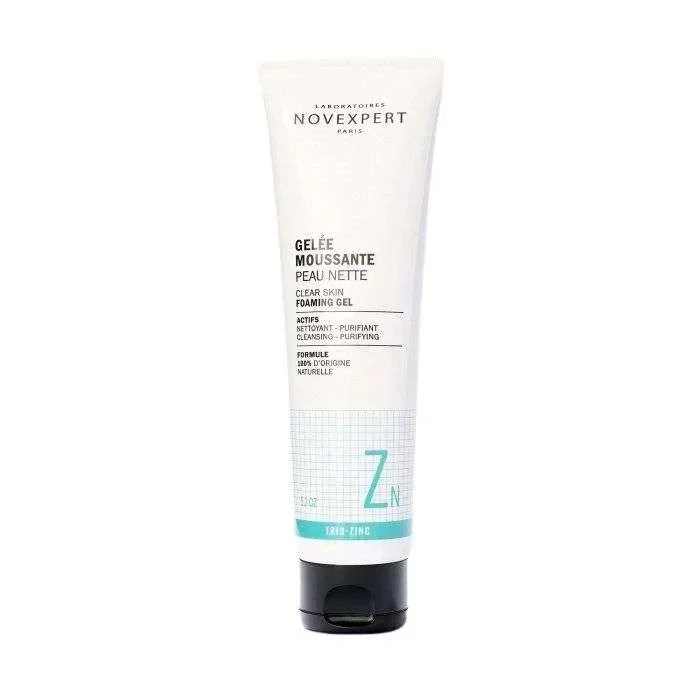 NOVEXPERT GELEE MOUSSANTE PEAU NETTE TRIO ZINC 150ML