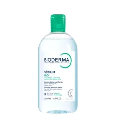 BIODERMA SEBIUM H2O SOLUTION MICELLAIRE NETTOYANTE PURIFIANTE 500ML