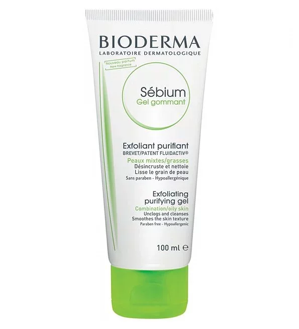 BIODERMA SEBIUM GEL GOMMANT EXFOLIANT PURIFIANT 100ML