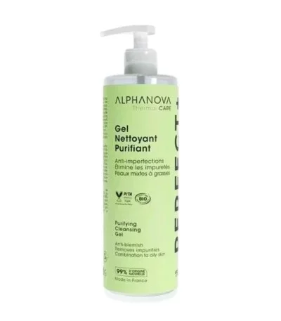 ALPHANOVA GEL NETTOYANT PURIFIANT ANTI-IMPERFECTIONS PERFECT+ 400ML