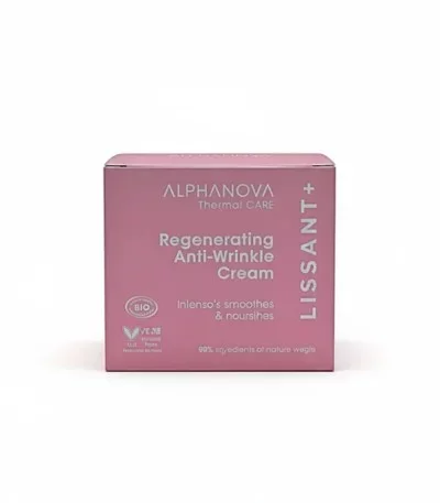 ALPHANOVA CREME ANTI-RIDES REGENERANTE LISSANT+ NOURRIT ET LISSE INTENSEMENT PEAUX NORMALES A TRES SECHES VISAGE 50ML