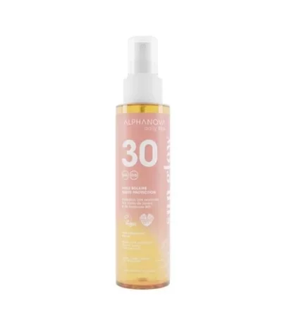 ALPHANOVA SUN GLOW DAILY SUN HUILE SOLAIRE SPF30 125ML