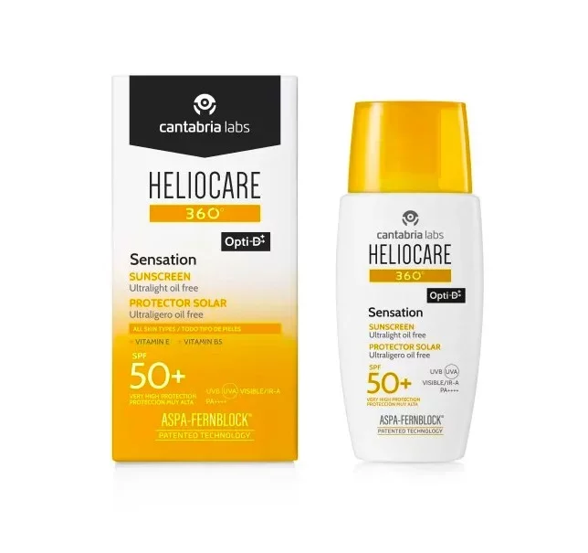 HELIOCARE 360° SENSATION ULTRALIGHT OIL FREE SUNSCREEN SPF50+ 50ML