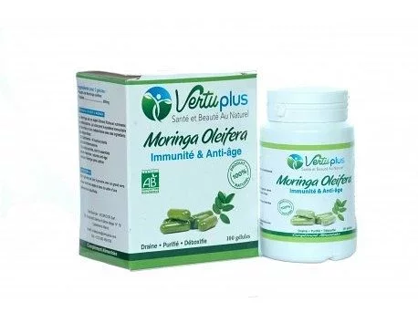 VERTUPLUS MORINGA OLEIFERA DOSES A 400MG BOITE DE 90 COMPRIMES
