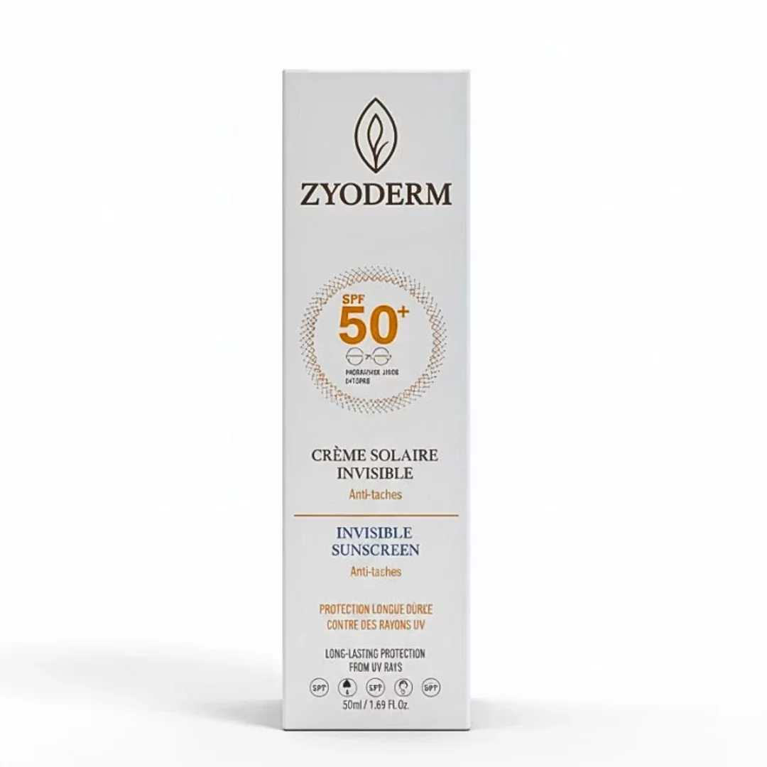 ZYODERM ECRAN SOLAIRE SPF50+ INVISIBLE ANTI-TACHES 50ML
