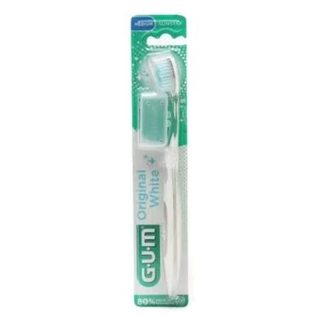 GUM BROSSE A DENTS ORIGINAL WHITE MEDIUM REFERENCE 563