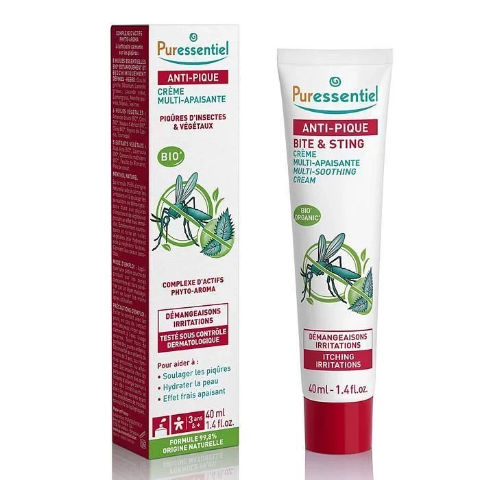 PURESSENTIEL ANTI PIQUE CREME MULTI-APAISANTE ADULTE 40ML
