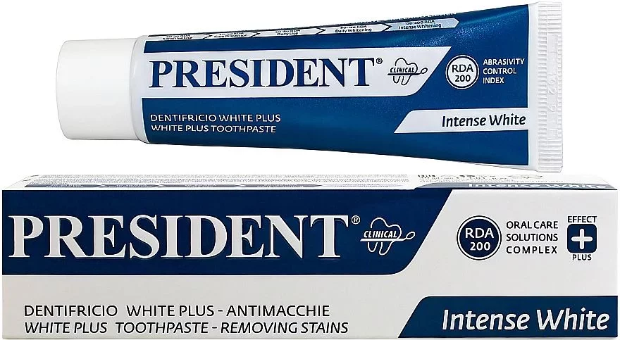 PRESIDENT DENTIFRICE WHITE PLUS 30ML