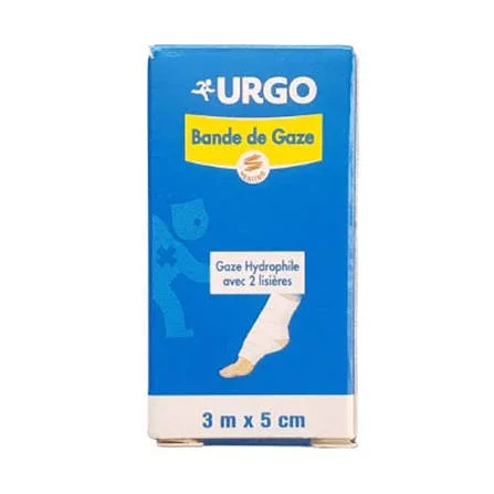 URGO BANDE DE GAZE 3M*5CM