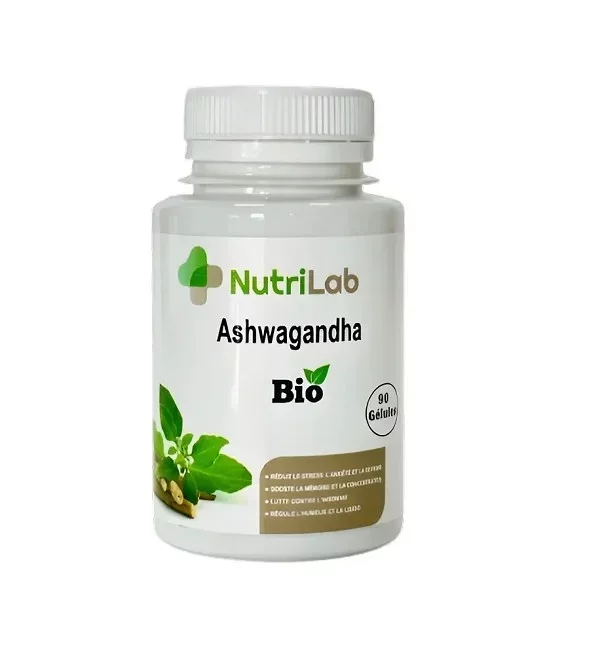 NUTRILAB ASHWAGANDA BOITE DE 90 GELULES