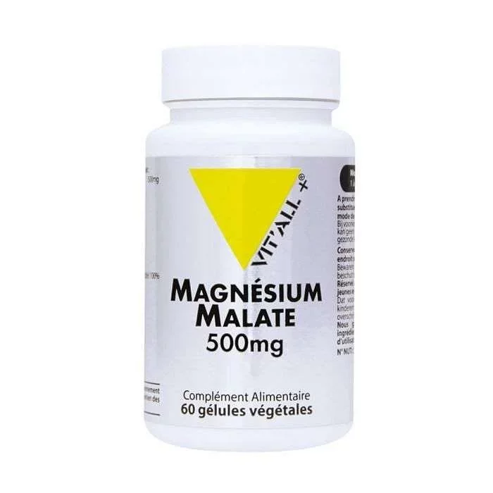 VITALL+ MAGNESIUM MALATE 500MG BOITE DE 60
