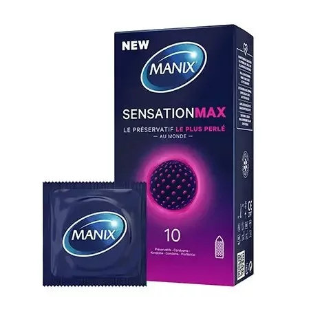 MANIX SENSATIONMAX BOITE DE 10