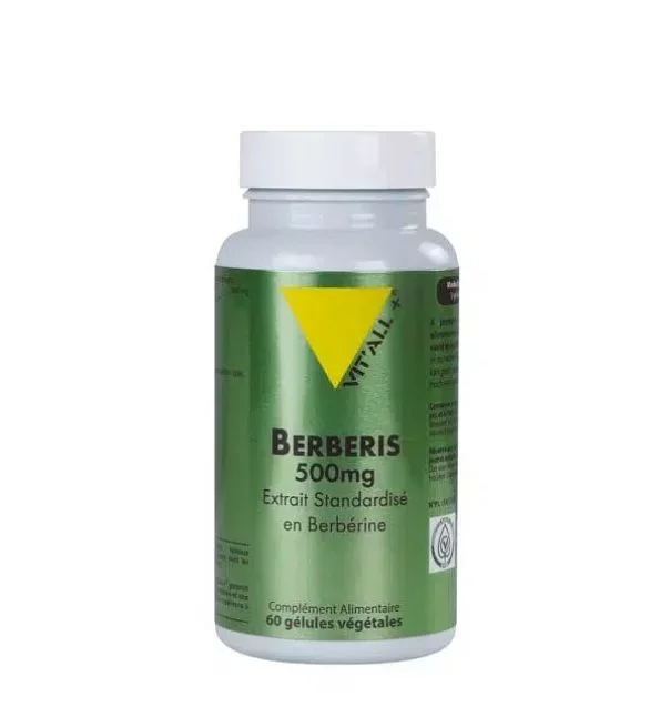 VITALL+ BERBERIS 500MG BOITE DE 60 GELULES