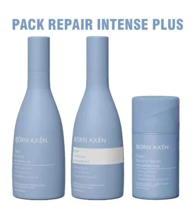BJORN AXEN PACK SHAMPOOING REPAIR 250ML + CONDITIONER 250ML + BONDING SERUM 50ML