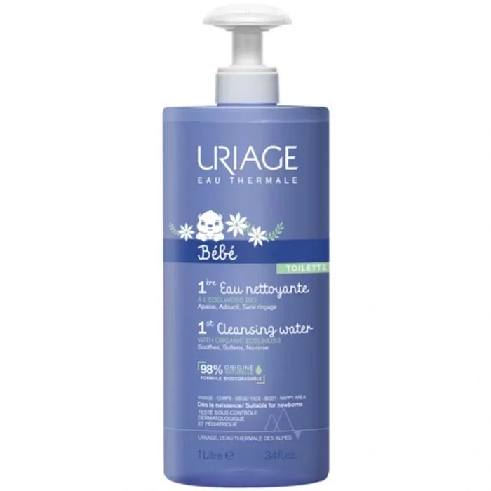 URIAGE BEBE 1ERE EAU NETTOYANT SANS RINCAGE BEBE 1L