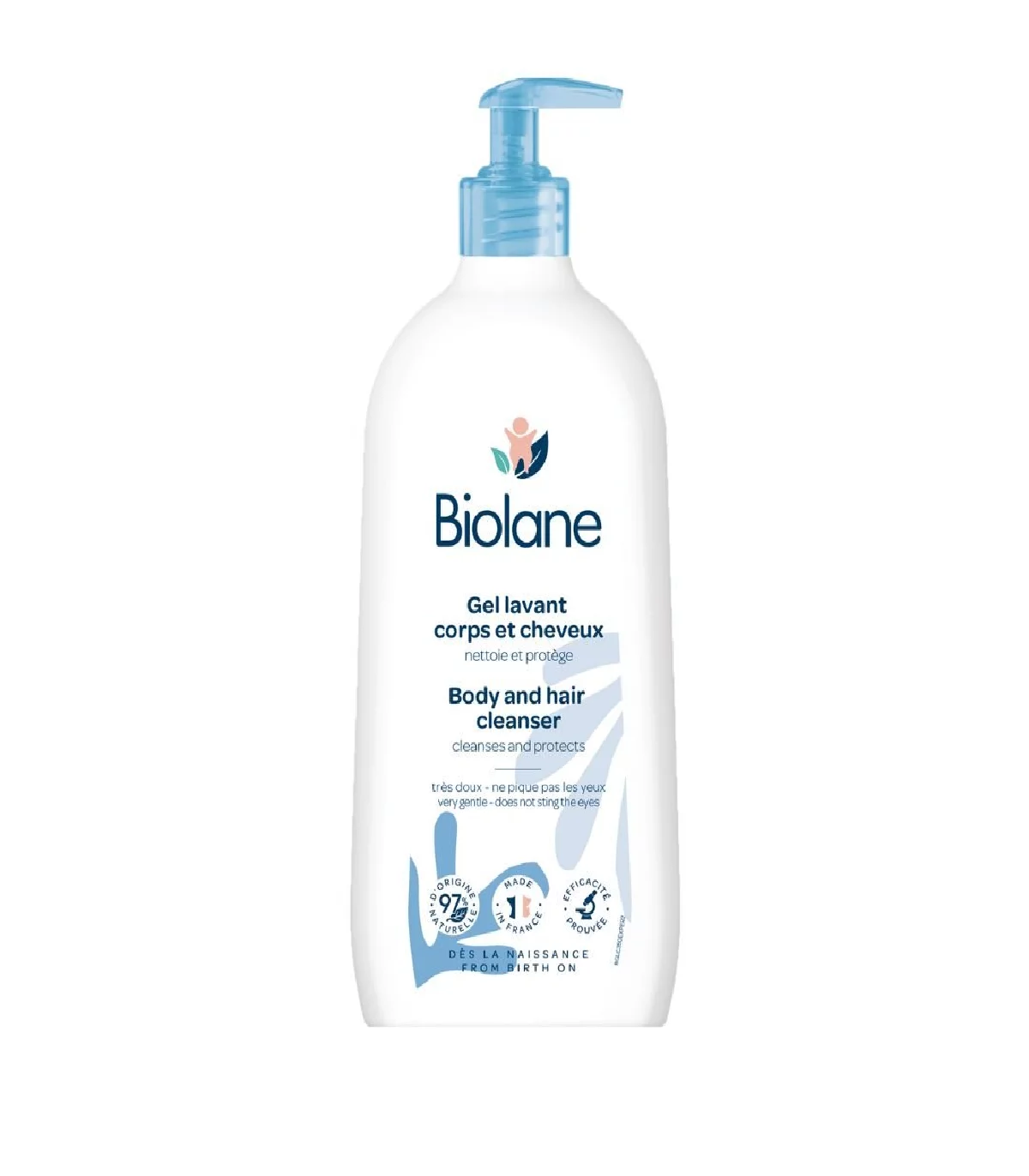 BIOLANE GEL CORPS ET CHEVEUX 2 EN 1 350ML