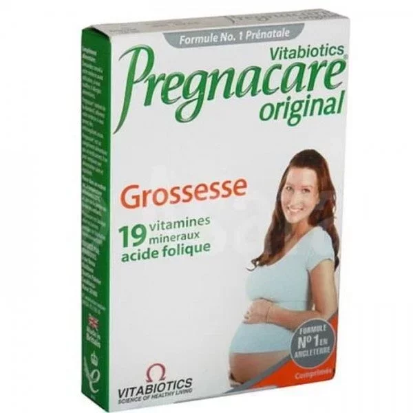 PREGNACARE GROSSESSE ORIGINAL BOITE DE 30 GELULES REFERENCE VIT007