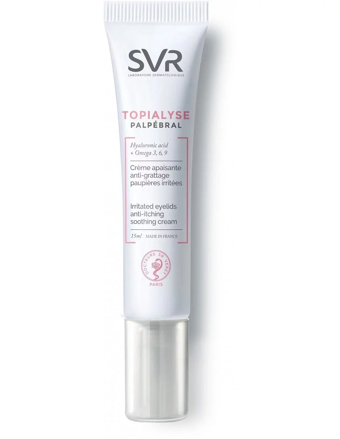 SVR TOPIALYSE PALPEBRAL CREME PAUPIERES IRRITEES 15ML