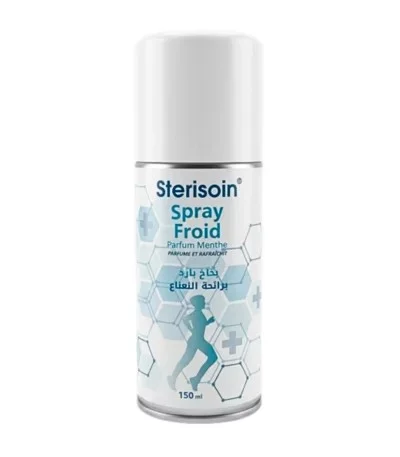 URGO STERISOIN SPRAY FROID PARFUM MENTHE SOIN PIEDS 150ML