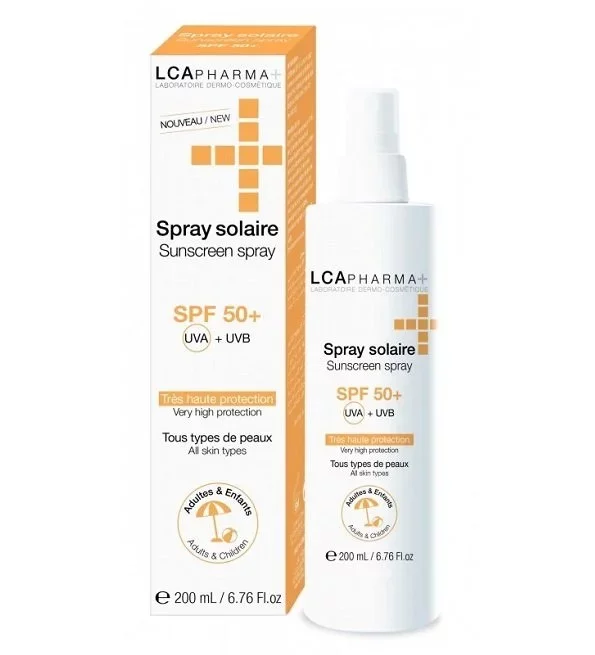 LCA SPRAY SOLAIRE SPF50 ADULTES ET ENFANTS 200ML