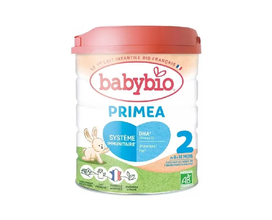 BABYBIO LAIT PRIMEA 2EME AGE DE 6-12MOIS 800G