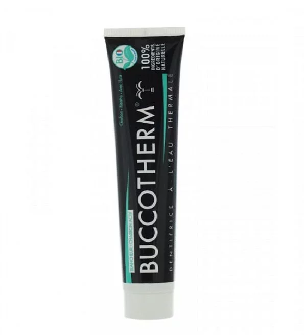 BUCCOTHERM DENTIFRICE AU CHARBON ACTIF 75ML