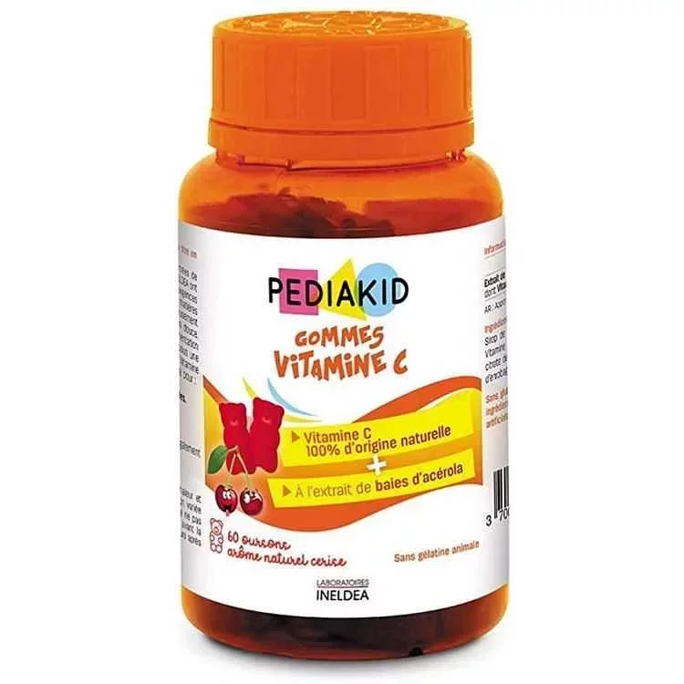 PEDIAKID GOMMES VITAMINE C BOITE DE 60
