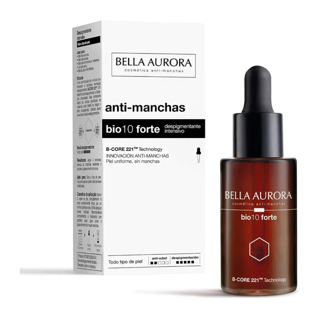 BELLA AURORA PIGMENT STOP BIO 10 TOUS TYPES PEAUX SERUM ECLAT ANTI-TACHES 30ML