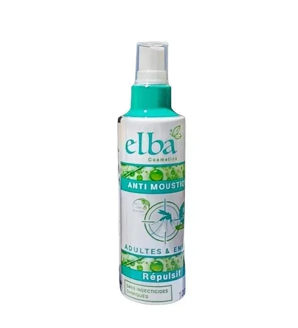 ELBA SPRAY REPULSIF NATUREL ANTI-MOUSTIQUES 100ML