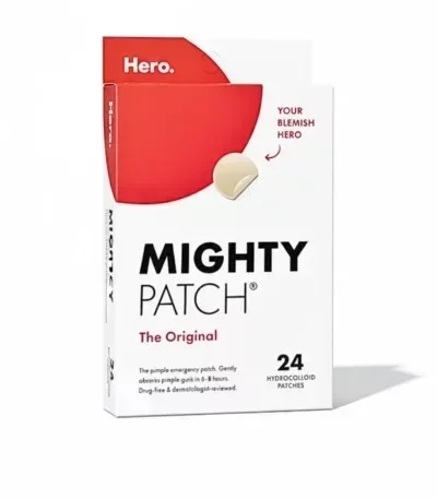 HERO MIGHTY PATCH ORIGINAL ANTI-BOUTONS BOITE DE 24 PATCHS