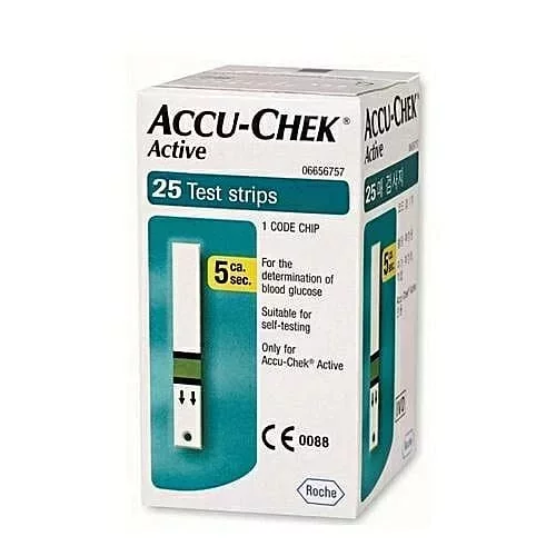 ACCU-CHEK ACTIVE BANDELETTES BOITE DE 25