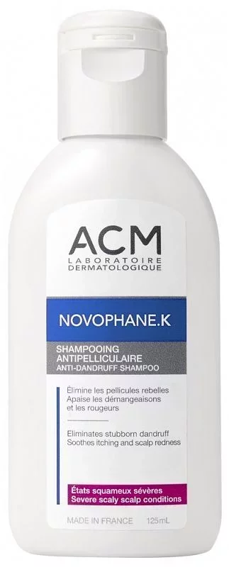 ACM NOVOPHANE K SHAMPOOING ANTI-PELLICULAIRE 125ML