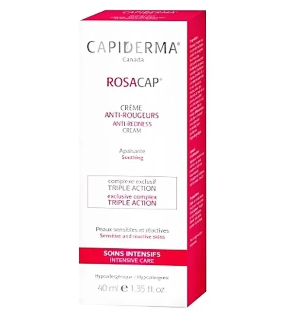 CAPIDERMA ROSACAP ANTI-REDNESS FACE CREAM 40ML