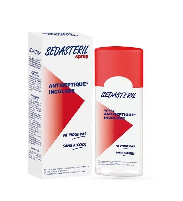 SEDASTERIL SPRAY ANTISEPTIQUE INCOLORE 100ML