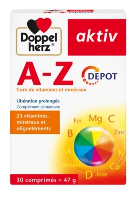 DOPPEL HERZ A-Z DEPOT BOITE DE 30 COMPRIMES