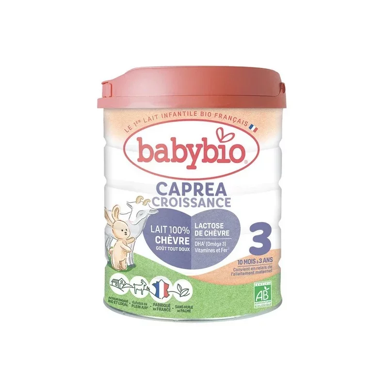 BABYBIO CAPREA AU LAIT DE CHEVRE 3EME AGE 800G